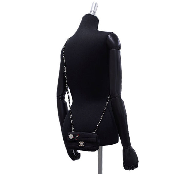 Chanel Bag Bar Chocolate Shoulder Chain Mini - Picture 9 of 9